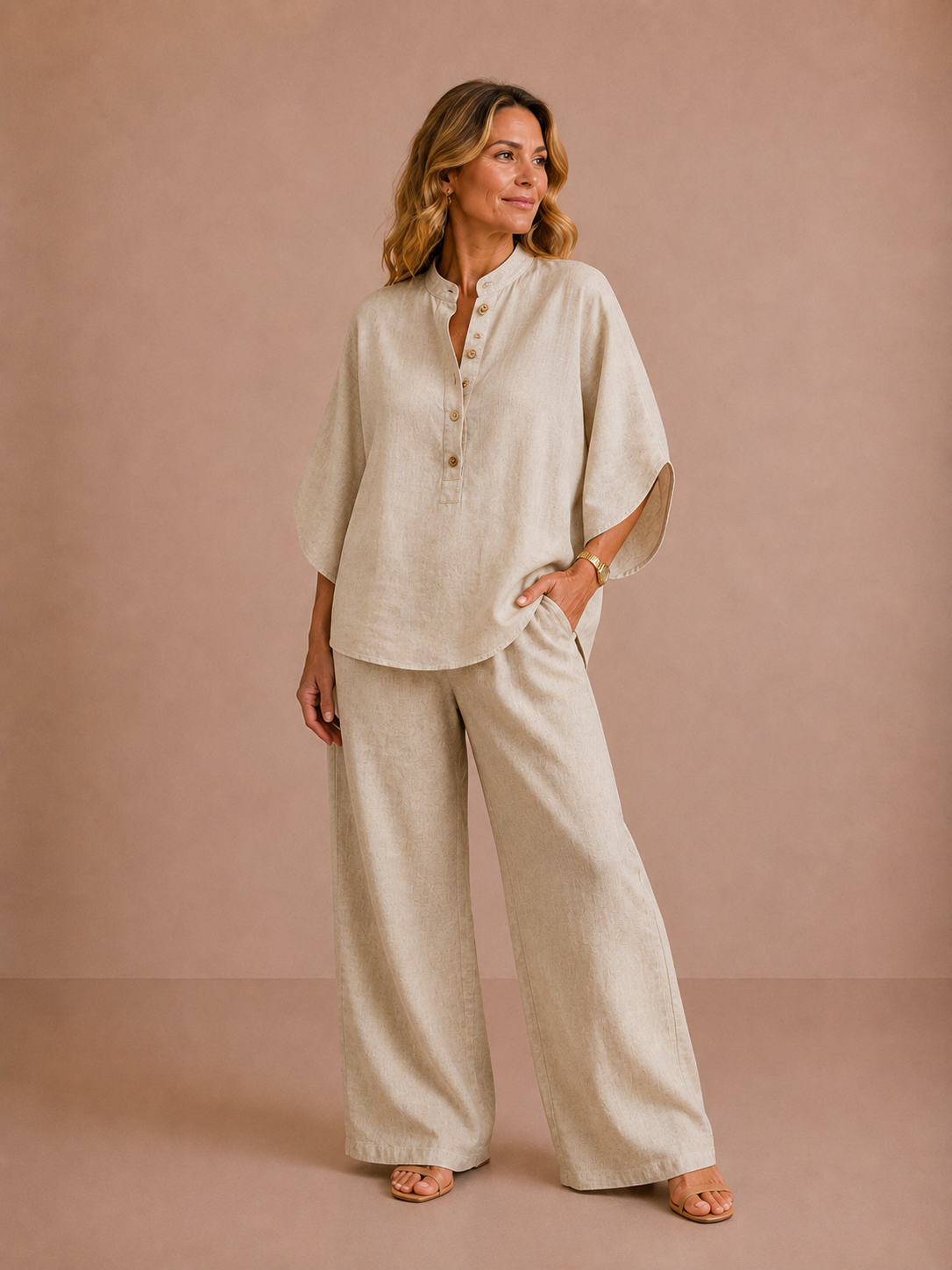 Beige / 5XL