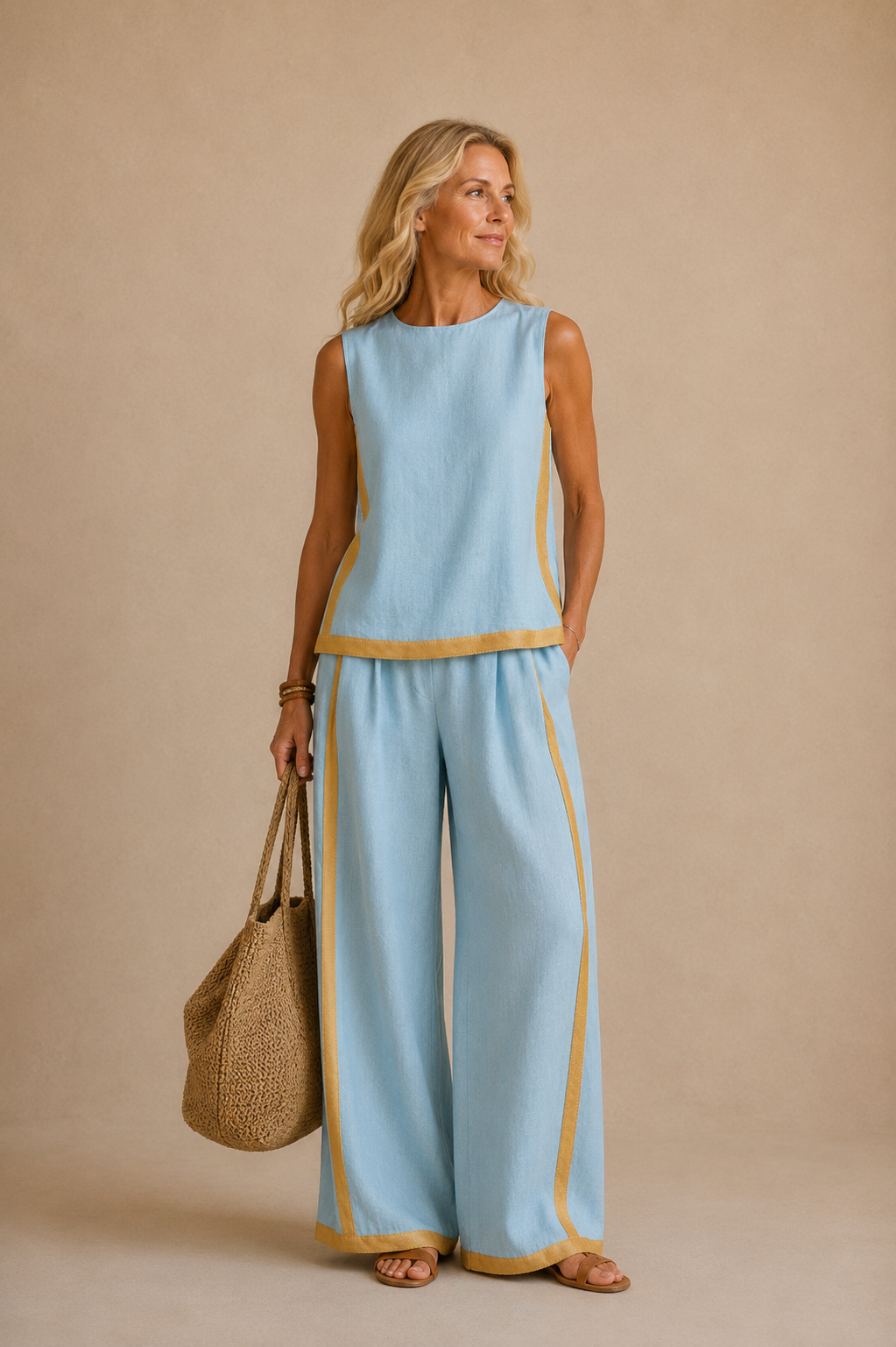 Bleu clair / 3XL