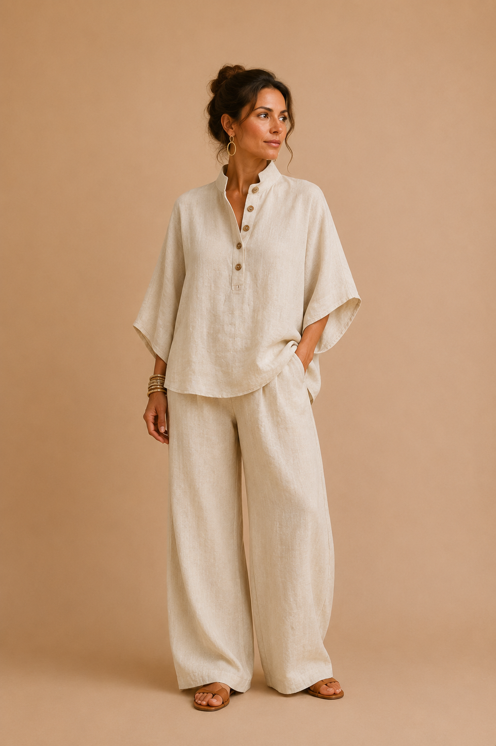 Beige / 5XL
