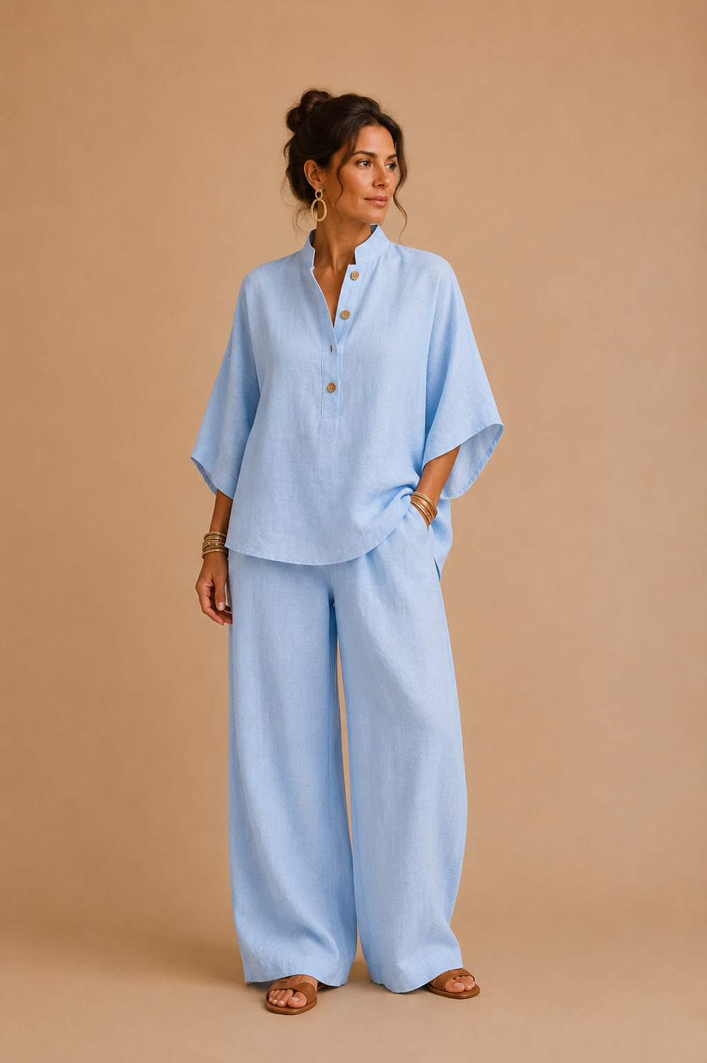 Bleu clair / 5XL