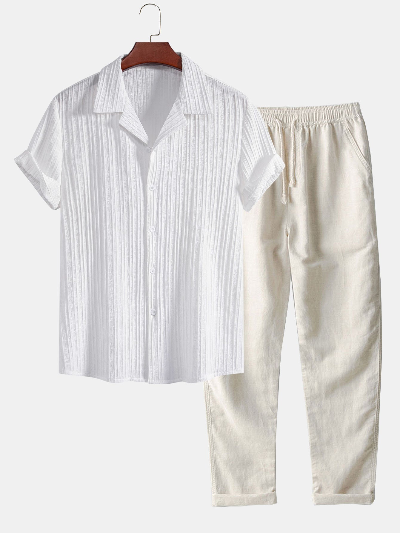 blanc & beige / 3XL